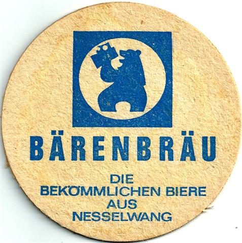 nesselwang oal-by bären rund 1fbg 2b (185-die bekömmlichen-blau) 